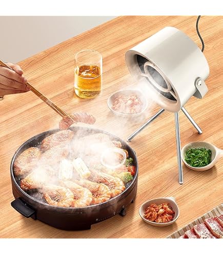 Amazon.co.jp: 【2023 新登場】卓上レンジフード 焼肉煙吸引機 焼肉