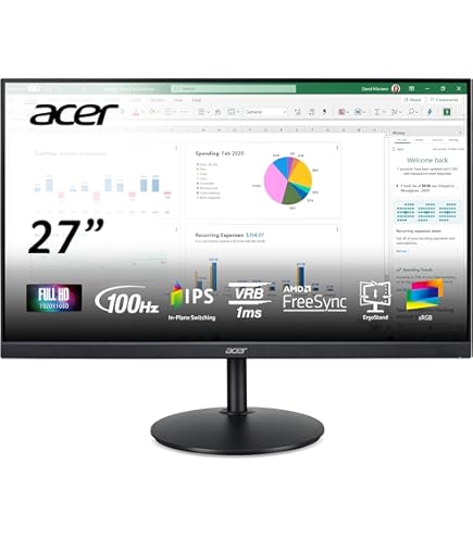 acer フルHDモニター (型番: CB242Y bir) HDMI VGA