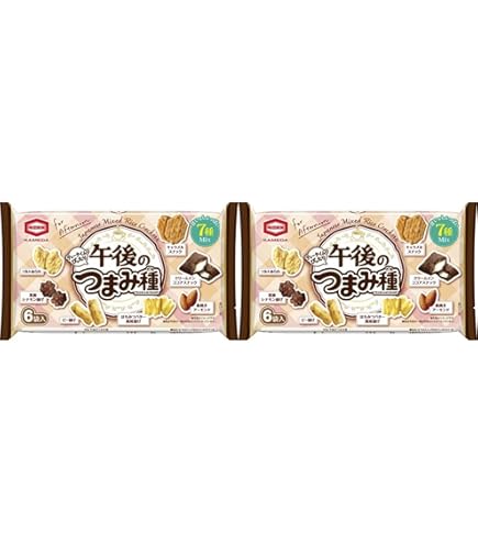亀田製菓 午後のつまみ種95g✖️2袋セット 亀田製菓 午後のつまみ種 95g×12袋 コーヒーにも