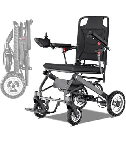 Amazon | 電動車いす 車椅子 折り畳み 背もたれは調節可能 取り外し
