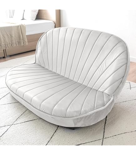 Amazon｜座椅子 2人掛け ローソファ フロアソファ 左右独立