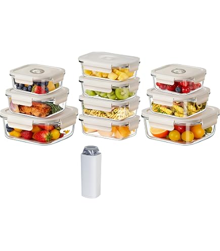 Amazon｜FOSA 真空密封食品保存システム 真空ポンプ 真空食品保存容器
