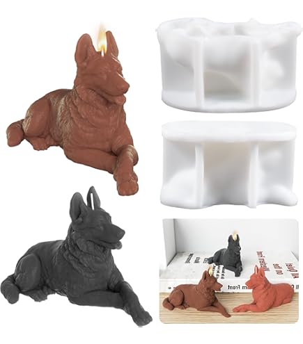 犬の頭部を持つ樹脂製彫刻 Amazon.co.jp: 犬用樹脂型 動物型 犬用粘土型 犬用ジュエリー 樹脂鋳造