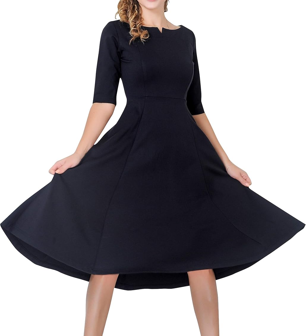 flared midi