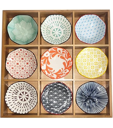 Amazon｜小倉陶器 小皿 北欧 直径8.9cm 8枚セット 149125｜小皿