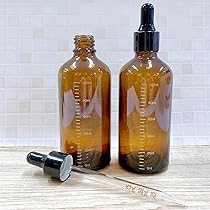 Amazon.co.jp: 【目盛付き スポイト容器】30ml ガラス製 目盛り