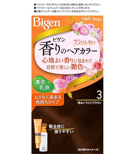 Amazon | ホーユー ビゲン クリームトーン 4MA (マロンブラウン) 1剤