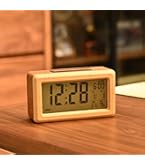 Amazon.co.jp: リズム(RHYTHM) 目覚まし時計 電波時計 デジタル 温度