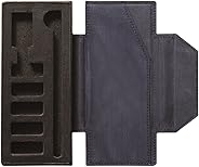 電子タバコ ケース プルームテック 対応 シープレザー 本羊革 ネイビー