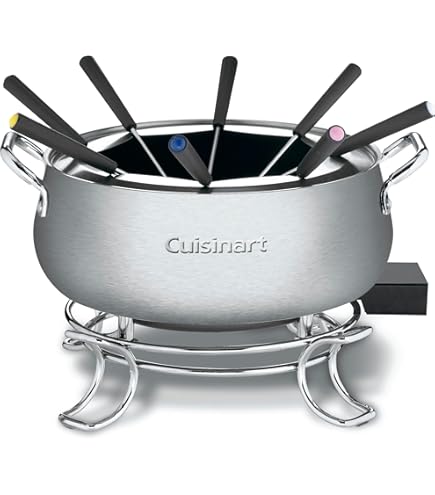 Amazon.co.jp: クイジナート 電気フォンデュ鍋 Cuisinart Fondue set
