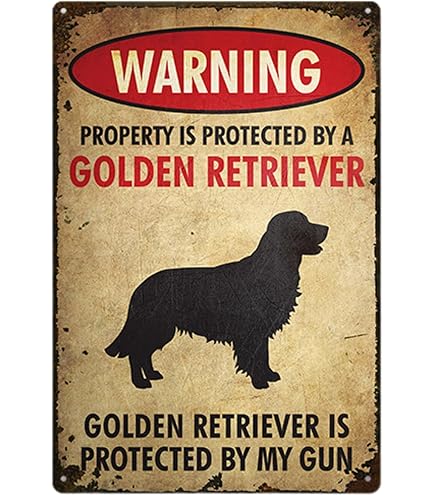 Amazon | ゴールデン・レトリバー 名入れ看板 犬種別ドッグシルエット