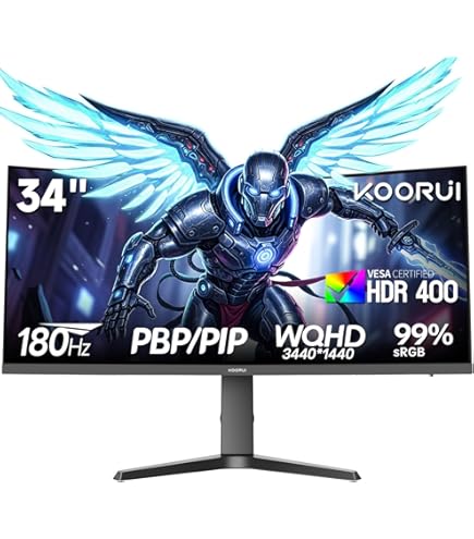 KOORUI 165Hz 1ms 27E1 ゲーミングモニター Amazon.co.jp: KOORUI ゲーミングモニター 27 インチ フルHD VA 非光沢