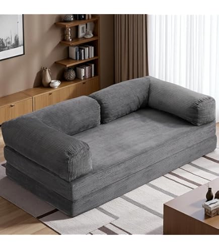 Amazon | マルチソファベッド（ワイド幅197cm）スツール付き、日本製