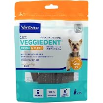 Amazon.co.jp: ビルバック C.E.T. ベジデントフレックス XS 犬用15本入
