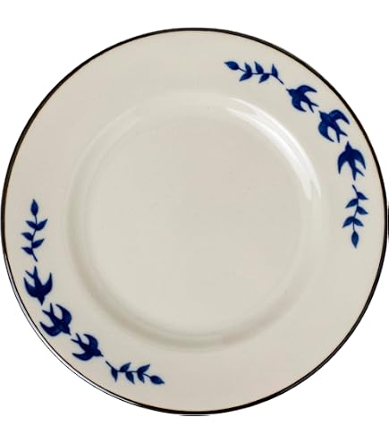 Amazon.co.jp: 沖縄 やちむん 作家 陶芸作家 大皿プレート 手彫り 手