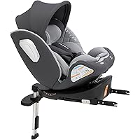 Amazon | Vasacava チャイルドシート 新生児 isofix 回転式 360