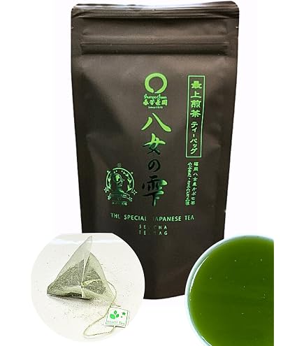 Amazon | 八女 抹茶 福岡県産 日本製 古賀製茶本舗 緑茶 パウダー 粉末