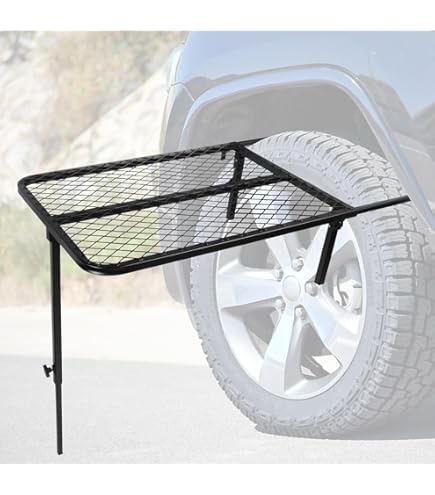 Amazon.co.jp: 車のタイヤキャンプテーブル、折りたたみ式車のタイヤ
