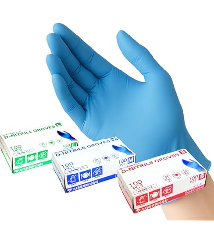くるみらい 3000枚 ニトリル 手袋 Ｌサイズ 粉無 ブルー Amazon | 川西工業 ニトリル極薄手袋 粉なし 100枚入 #2041 ブルー S