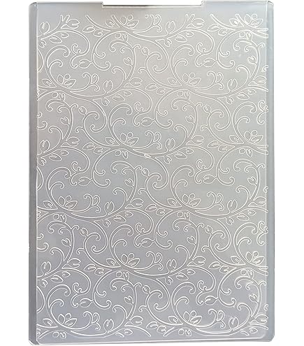 新品★再入荷★リーフ柄③エンボスフォルダー　カッティングダイ Amazon.co.jp: Sizzix エンボスフォルダー ローズ / 3-D Texture Fades