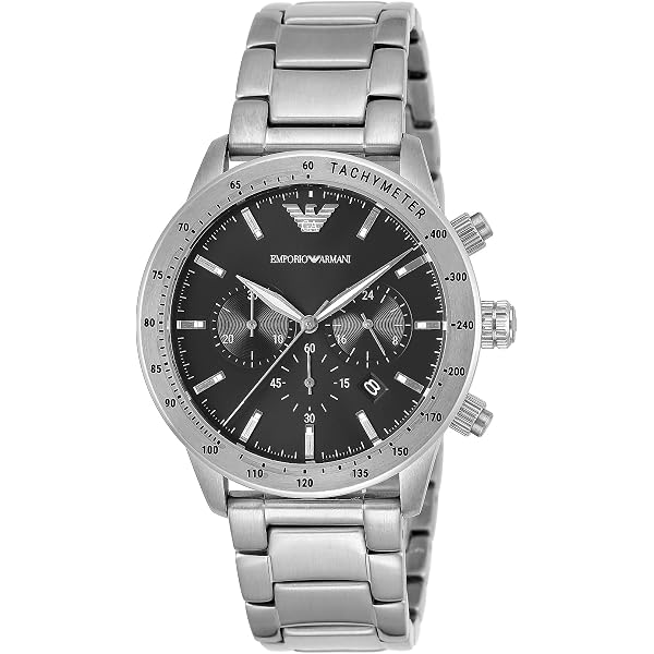 Amazon.co.jp: [エンポリオアルマーニ] EMPORIO ARMANI 腕時計 マリオ 