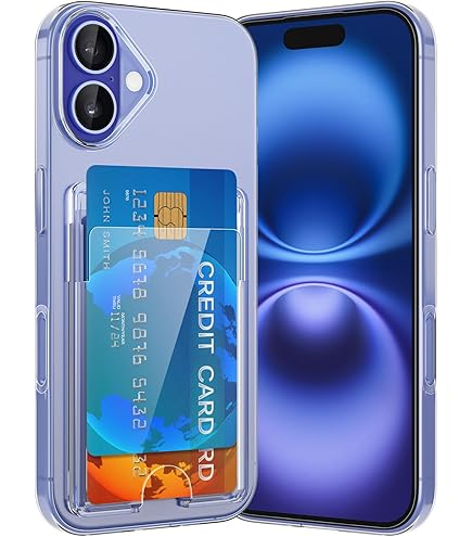 ACANDYA For IPhone 16e Case Magnetic Stand Holder Kickstand Clear Case