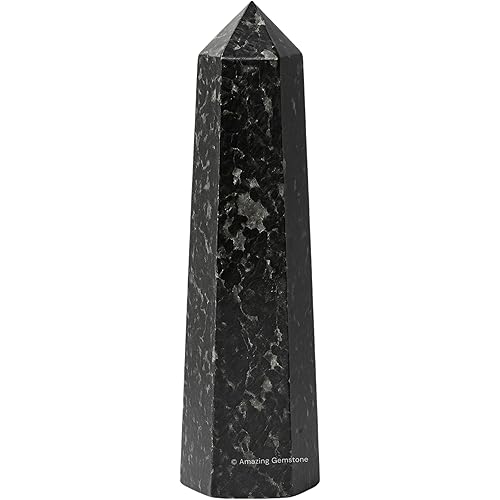 Healing Crystal Tower Point (Nuummite, 2 to 3 INCH)