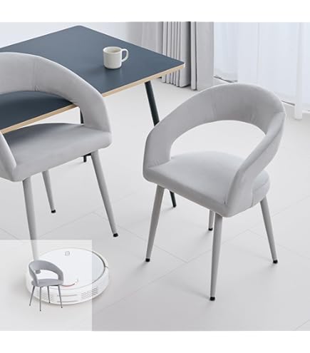 Amazon｜CangLong 北欧風 レザーダイニングチェア 座面高さ 48cm