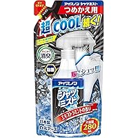 シャツクール大容量専用たっぷり370mL 17個セット Amazon.co.jp: 熱中対策 シャツクール 冷感ストロング 詰め替え