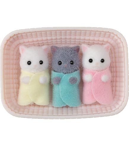 Sylvanian Families Ni-108 Persian Cat Twin-chan Doll : Amazon.com