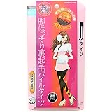 女の欲望 脚ほっそり裏起毛パイルタイツ 200デニール ブラック M-L