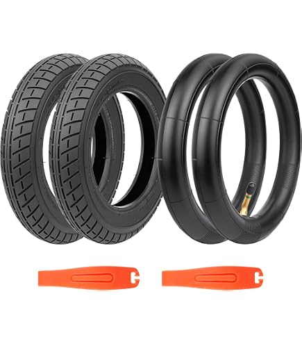 Amazon | 12 1/2 x 2 1/4 自転車用タイヤとインナーチューブ、12.5x2