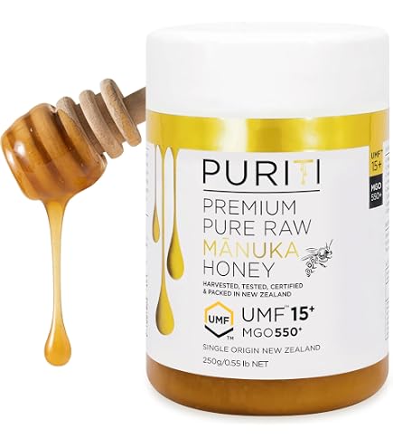 Puriti New Zealand Manuka Honey UMF 12+ MGO 350+, 1kg : Amazon.com