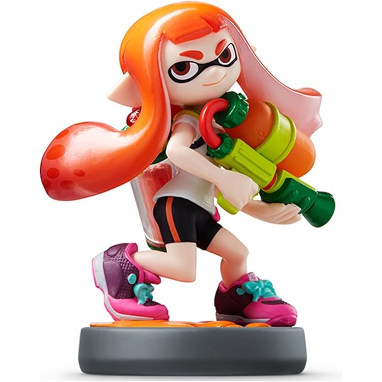 Amazon | amiibo スプラトゥーン 全3種セット ガール ボーイ