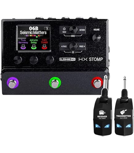 Amazon | Line 6 HX Stomp XL、ブラック | アコースティックギター