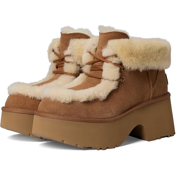 Amazon.co.jp: [UG] Esme Lace Up ESMEE LACE UP CHESTNUT 1171532-che