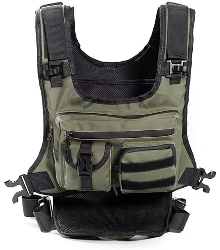 リトルプレゼンツ バックパックTCベスト V-29 チャコールグレイ バックパックTCベスト V-29 フィッシングベスト 釣り チャコールグレイ
