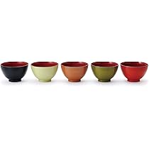 Amazon.co.jp: 正和 山中塗 和模様食洗機対応汁椀 370ml 5色組 黒 