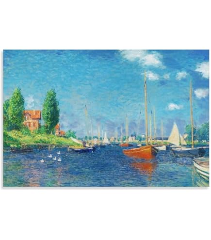 Amazon.co.jp: 世界の名画 モネ サッセンハイムのチューリップ畑