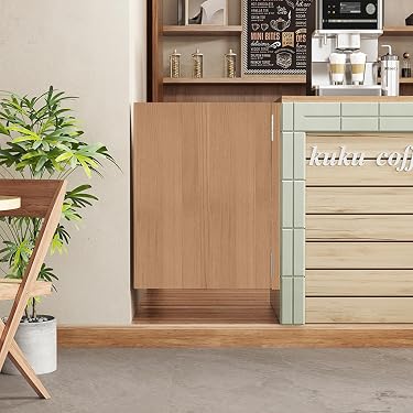 その他 木製カウンター（スイングドア・扉付き）木棚 店舗 業務