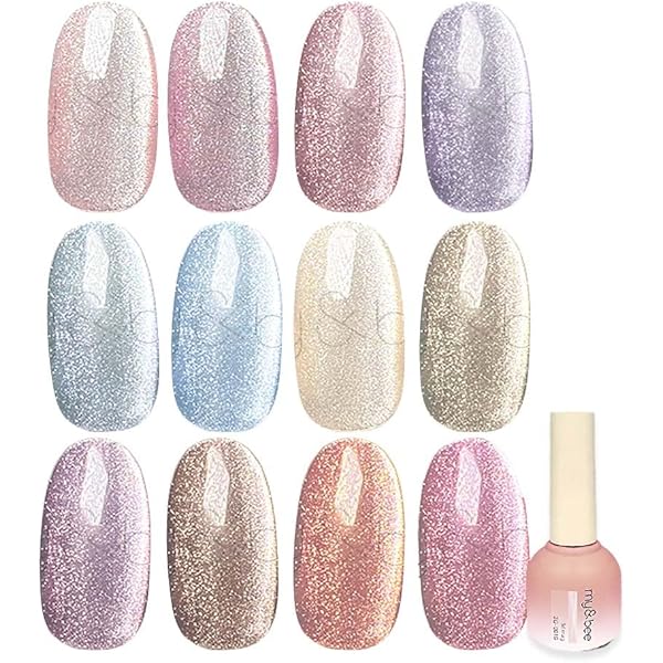 Amazon | my&bee マイビー きらマグ 全12色 8ml ジェルネイル