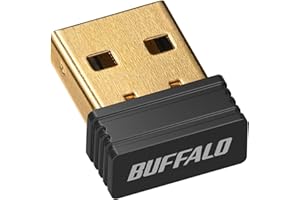 バッファロー Bluetooth 5.4 対応 USB アダプター 小型 【 Windows 11/ 10 / 8.1 対応】 レシーバー ドングル 後付け 子機 ブルートゥース コンパクト BSBT54D205BK