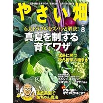 やさい畑 夏号 2025年 8月号 | やさい畑編集部 |本 | 通販 | Amazon