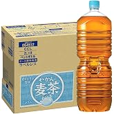 【Amazon.co.jp限定】 やかんの麦茶 from 爽健美茶 2L PET ラベルレス ×8本