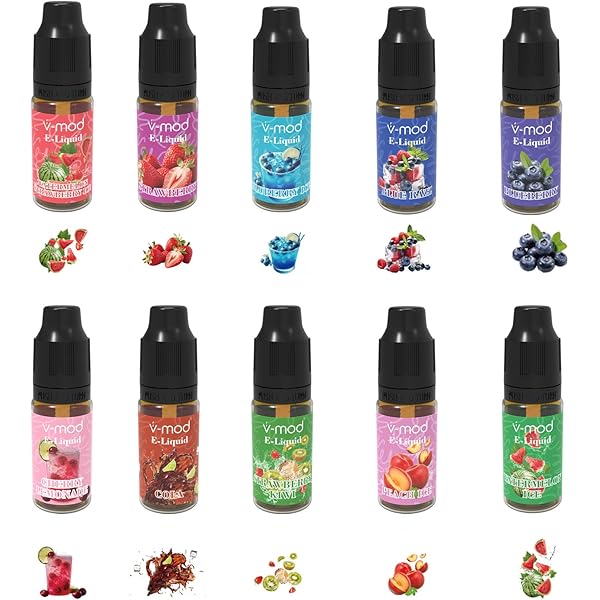 電子タバコ リキッド セット品　Liquid 5ml×12本セット Amazon | 電子タバコ リキッド 12風味×10ml VAPE リキッド お