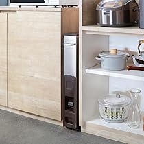 Amazon｜米びつ 10kg用 スリム ライスストッカー 12kg クラス