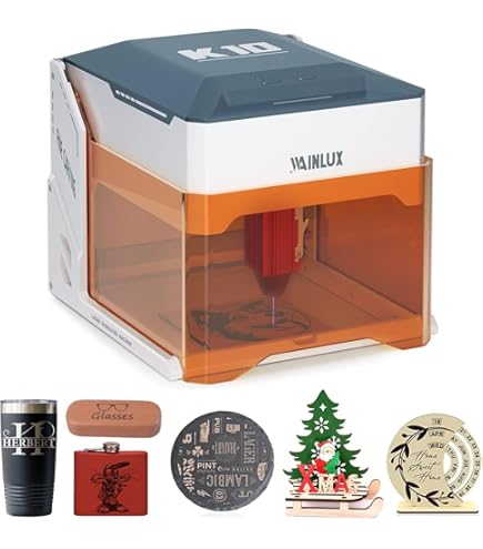 Amazon | WAINLUX K8 レーザー彫刻機 小型 レーザー加工機 5W ミニ
