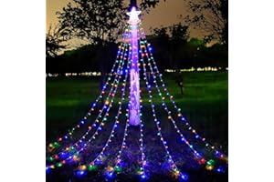 クリスマス イルミネーション ライト 屋外 ソーラー クリスマスツリーライト 3.5M 350個LED 8モード ガーデンライト クリスマス 飾り イルミネーション IP65防水防雨 電飾 ソーラー ライト おしゃれ タイマー機能 自動点灯 消灯 屋