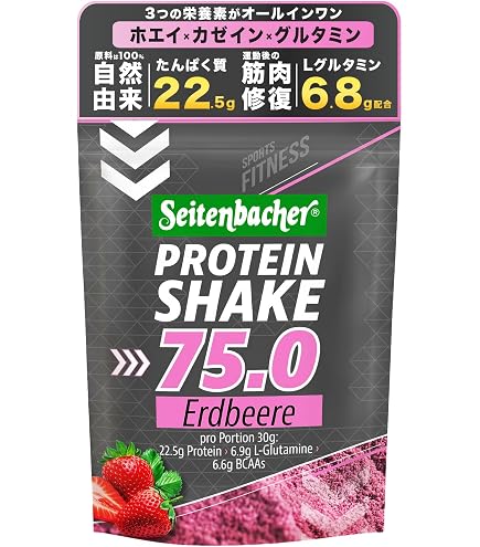 Amazon | ザイテンバッハ プロテインシェイク75.0 バニラ味 ホエイ