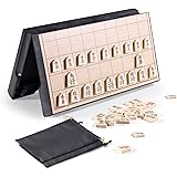将棋 マグネット 将棋セット ポータブル 折りたたみ 将棋盤 入門初心者に適用 練習用 コンパクト収納